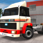 Skin BMC Fatih Bege e Vermelho - Truck Simulator Ultimate